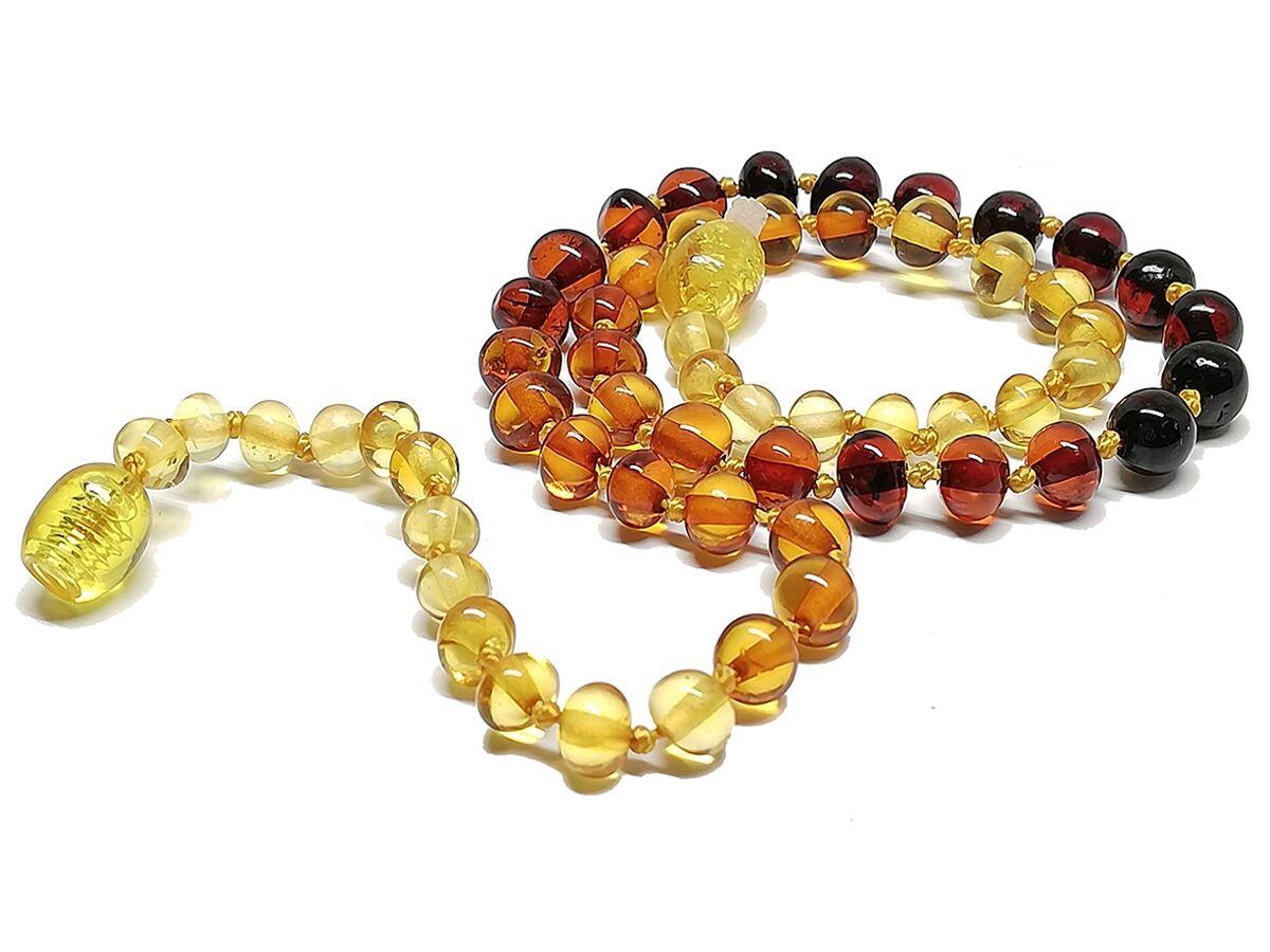 Sertifikalı Orjinal Baltık Kehribar Kız Erkek Bebek Diş Kolyesi Bileklik Seti Kehribar Kolye