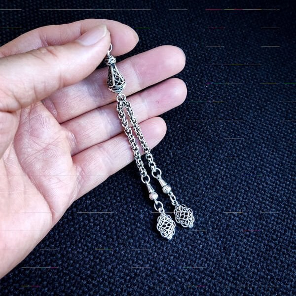 9 Gram Orjinal Gümüş Kaplama Pirinç Püskül Saray Model
