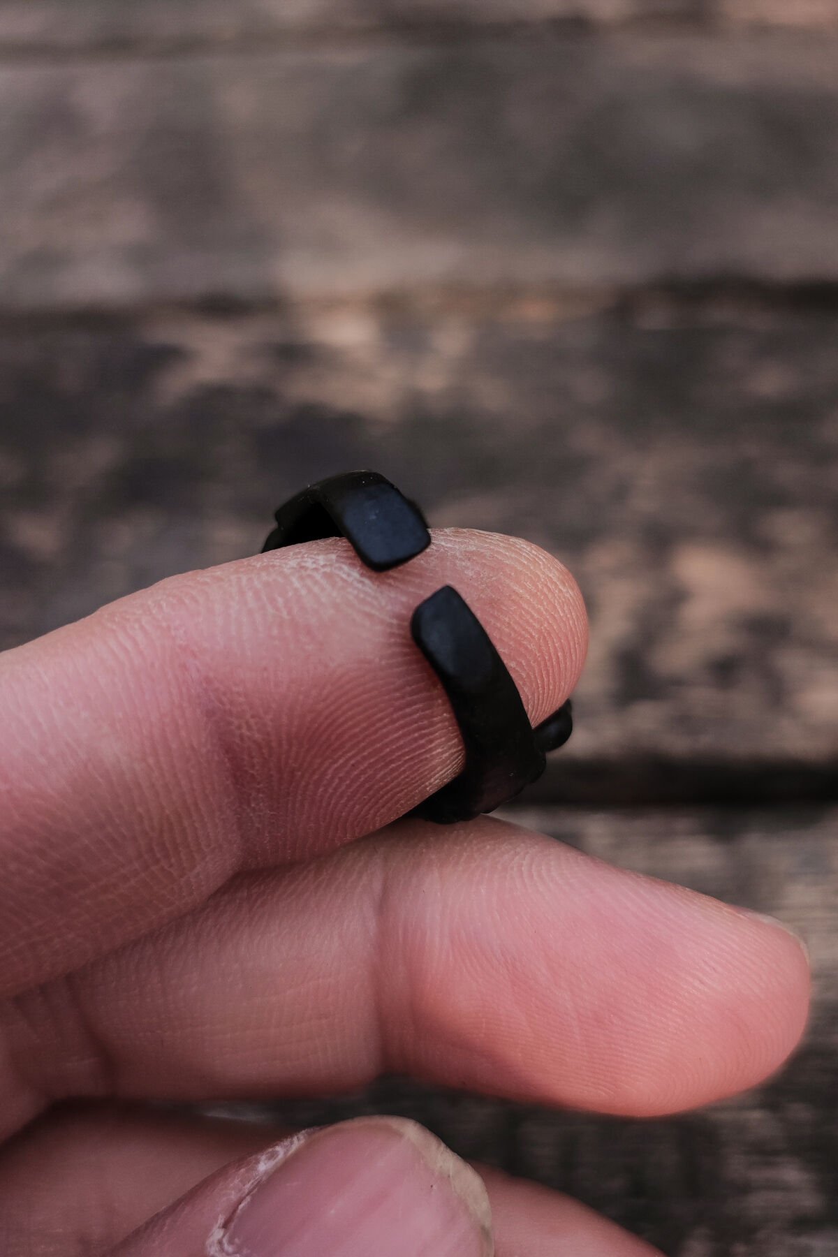 Ayarlanabilir Rodaj Kaplama Yüzük, Kararmaz Erkek Yüzüğü