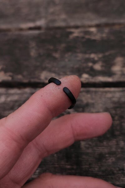 Ayarlanabilir Rodaj Kaplama Yüzük, Kararmaz Erkek Yüzüğü