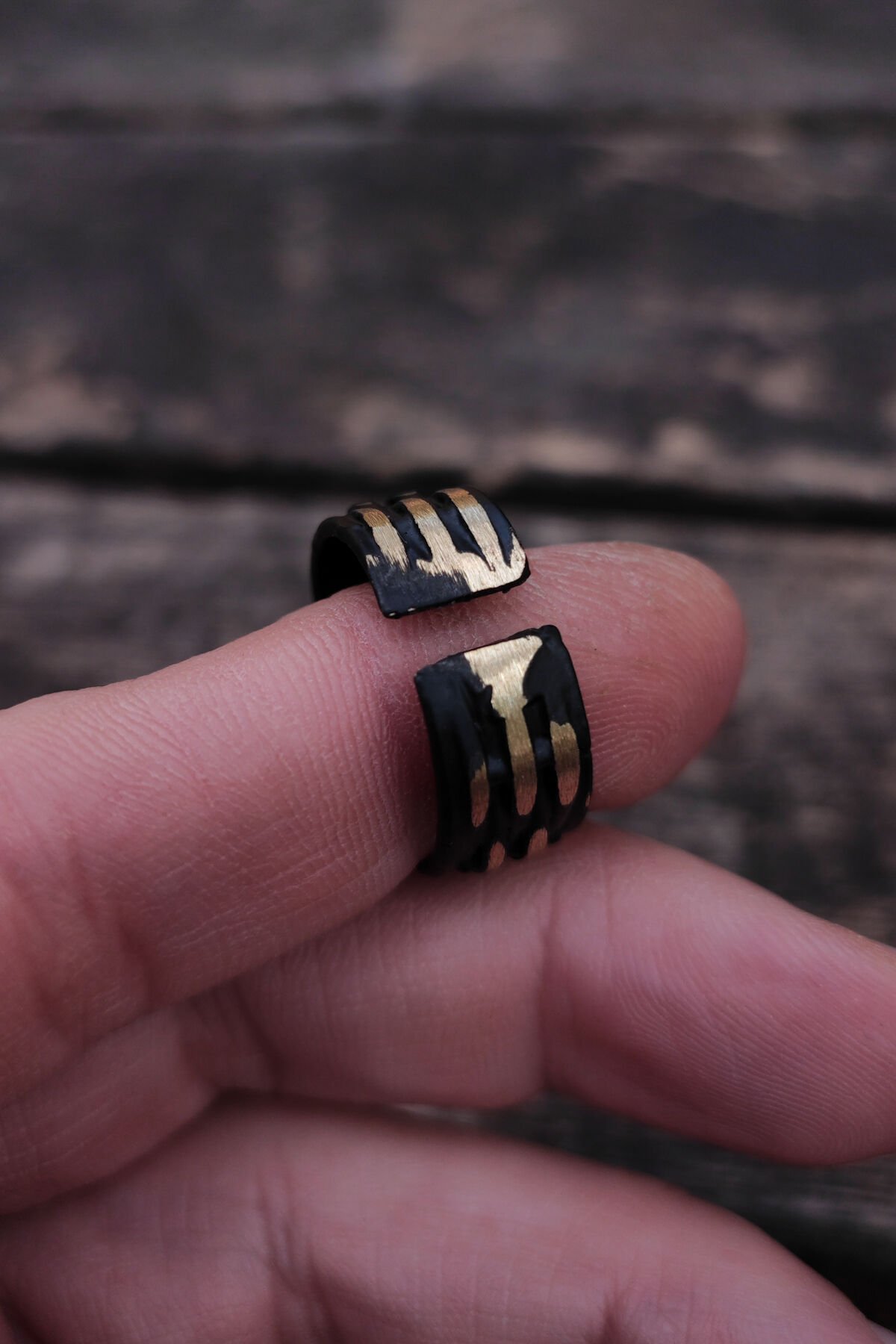 Ayarlanabilir Rodaj Kaplama Yüzük, Kararmaz Erkek Yüzüğü