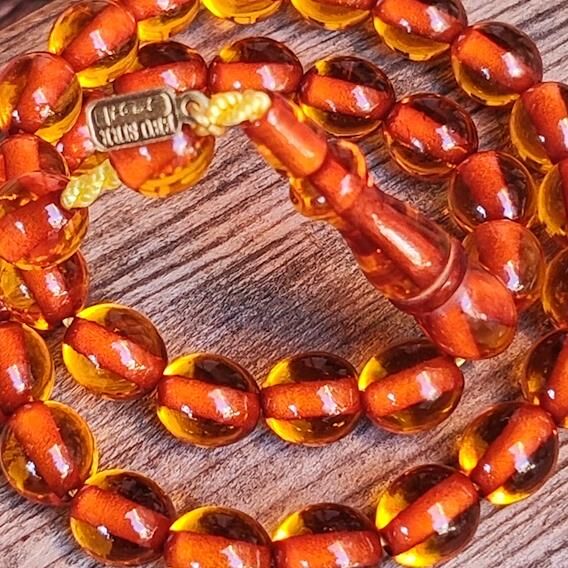 9x10 mm Çubuk Sıkma Kehribar Tesbih | Ebu Sırr Usta İmzalı Tespih