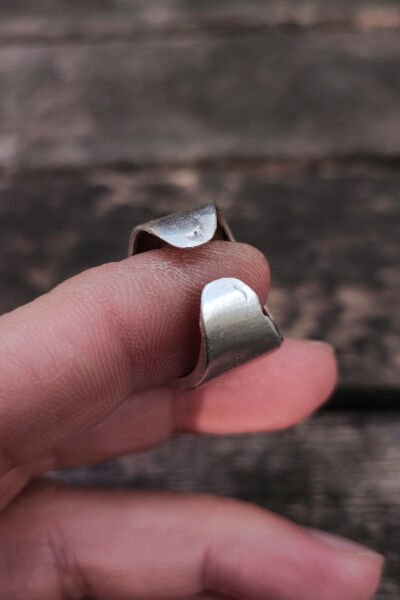 Ayarlanabilir Antik Gümüş Kaplama Yüzük, Kararmaz Erkek Yüzüğü