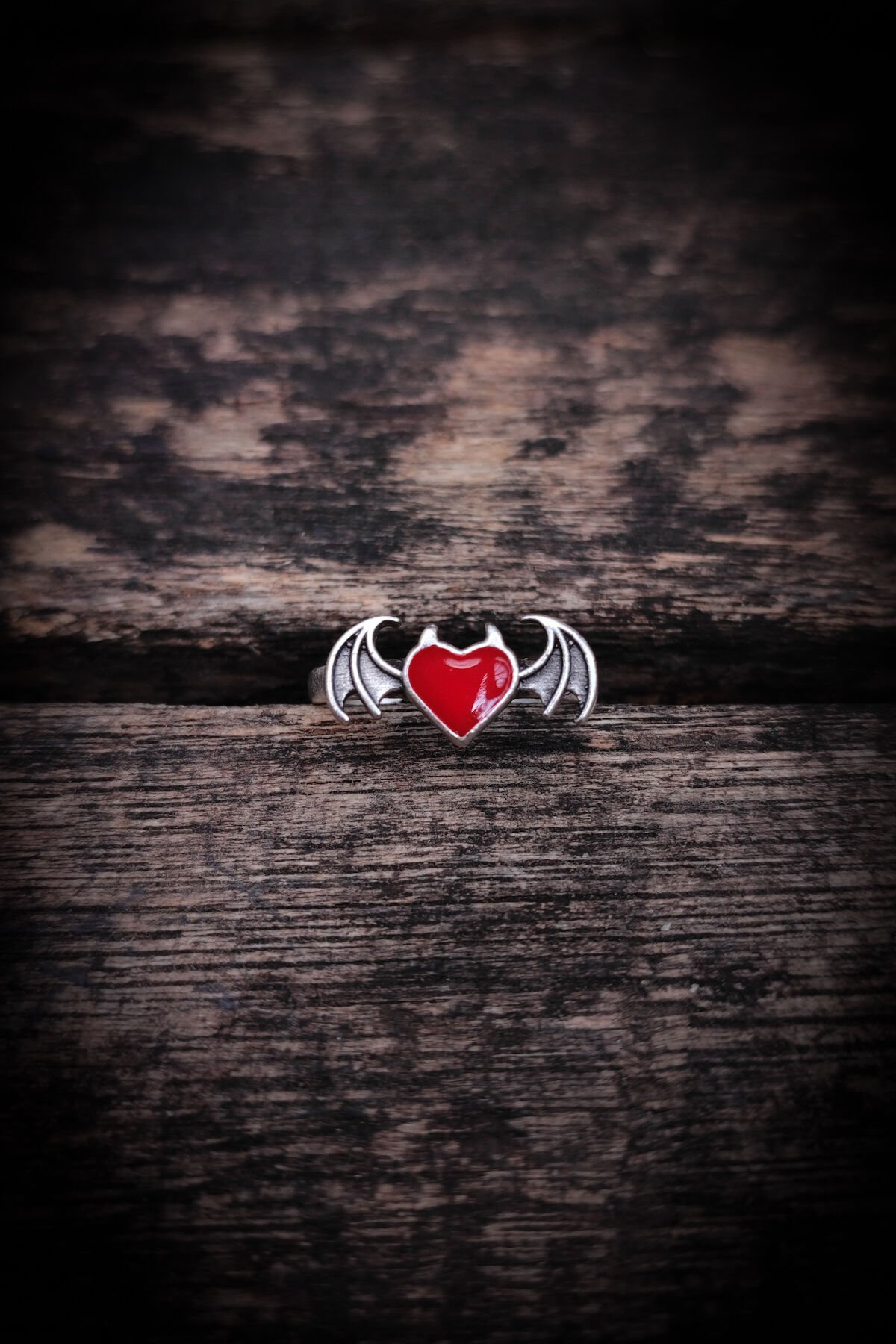 Ayarlanabilir Antik Gümüş Kaplama Yüzük, Kararmaz Erkek Yüzüğü