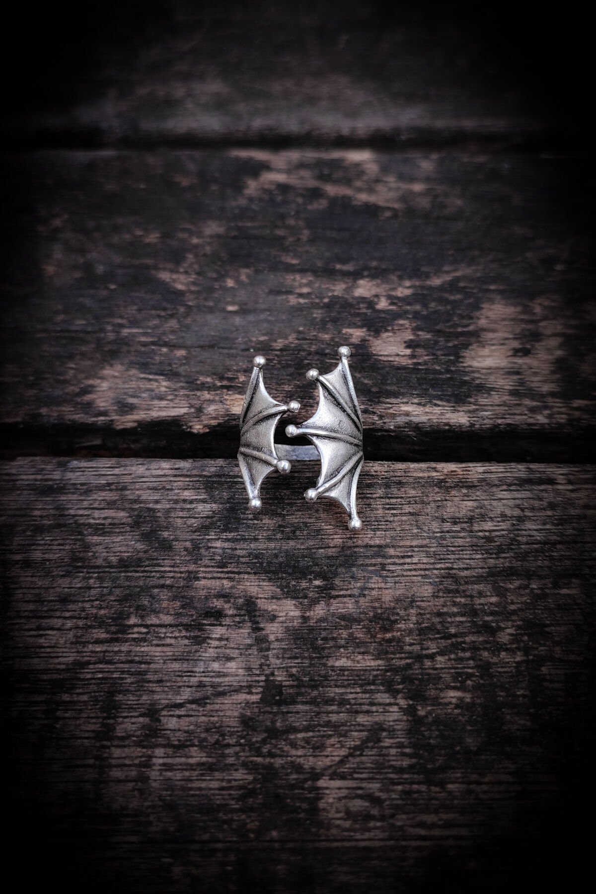 Ayarlanabilir Antik Gümüş Kaplama Yüzük, Kararmaz Erkek Yüzüğü