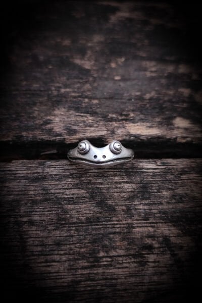 Ayarlanabilir Antik Gümüş Kaplama Yüzük, Kararmaz Erkek Yüzüğü