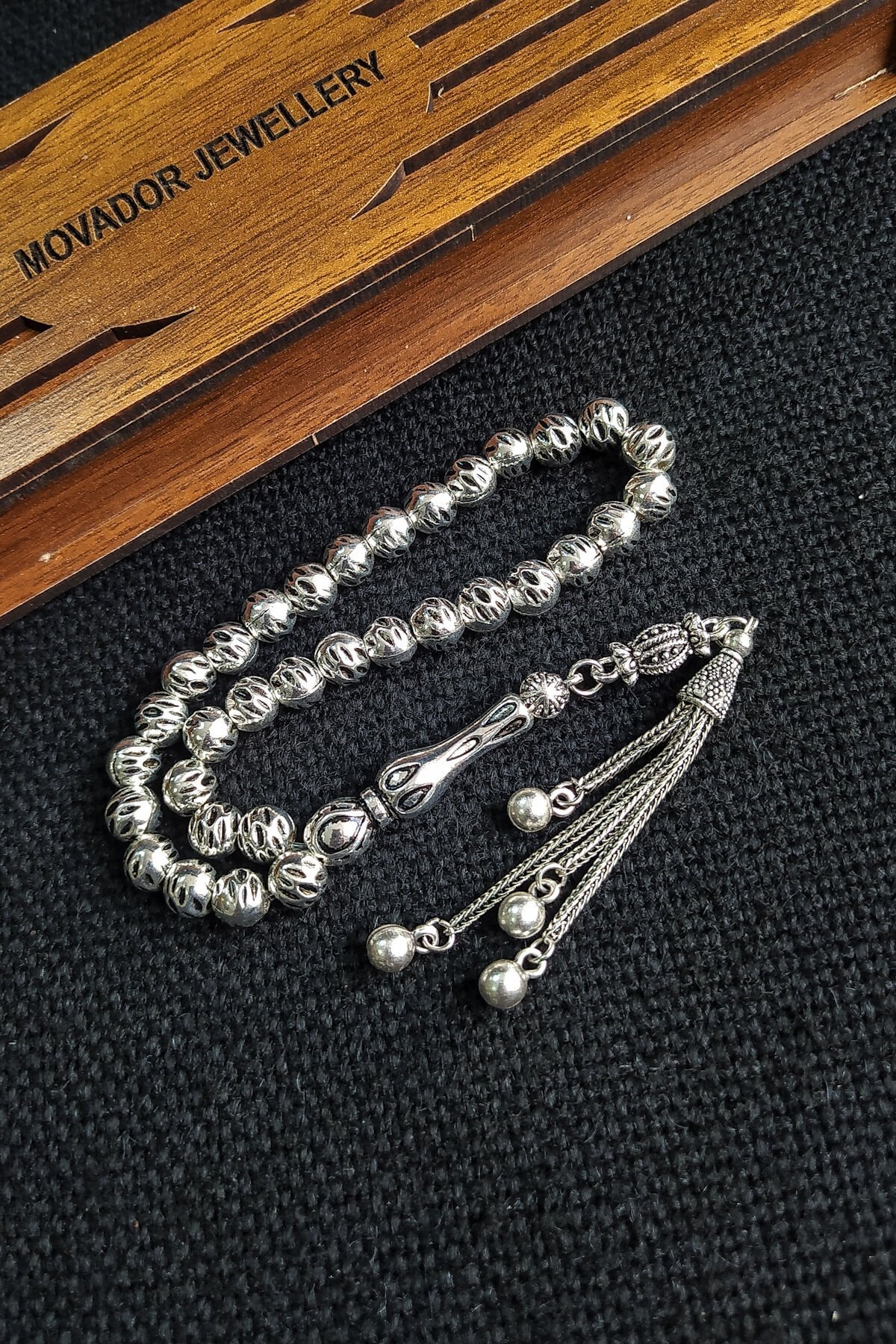 Bilekboy Gümüş Kaplama Tesbih