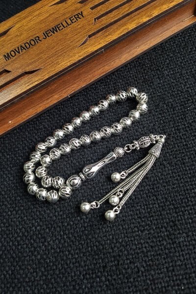 Bilekboy Gümüş Kaplama Tesbih