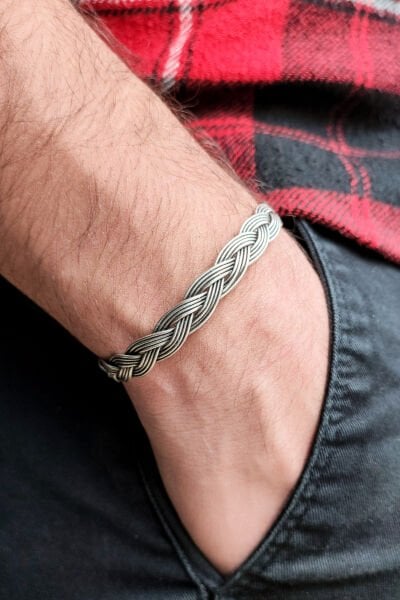 El Yapımı Bakır Bileklik