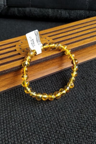 Sertifikalı Yetişkin Şifalı Kehribar Bileklik Baltık Kehribar Bileklik Anne Baba Kehribar Bileklik