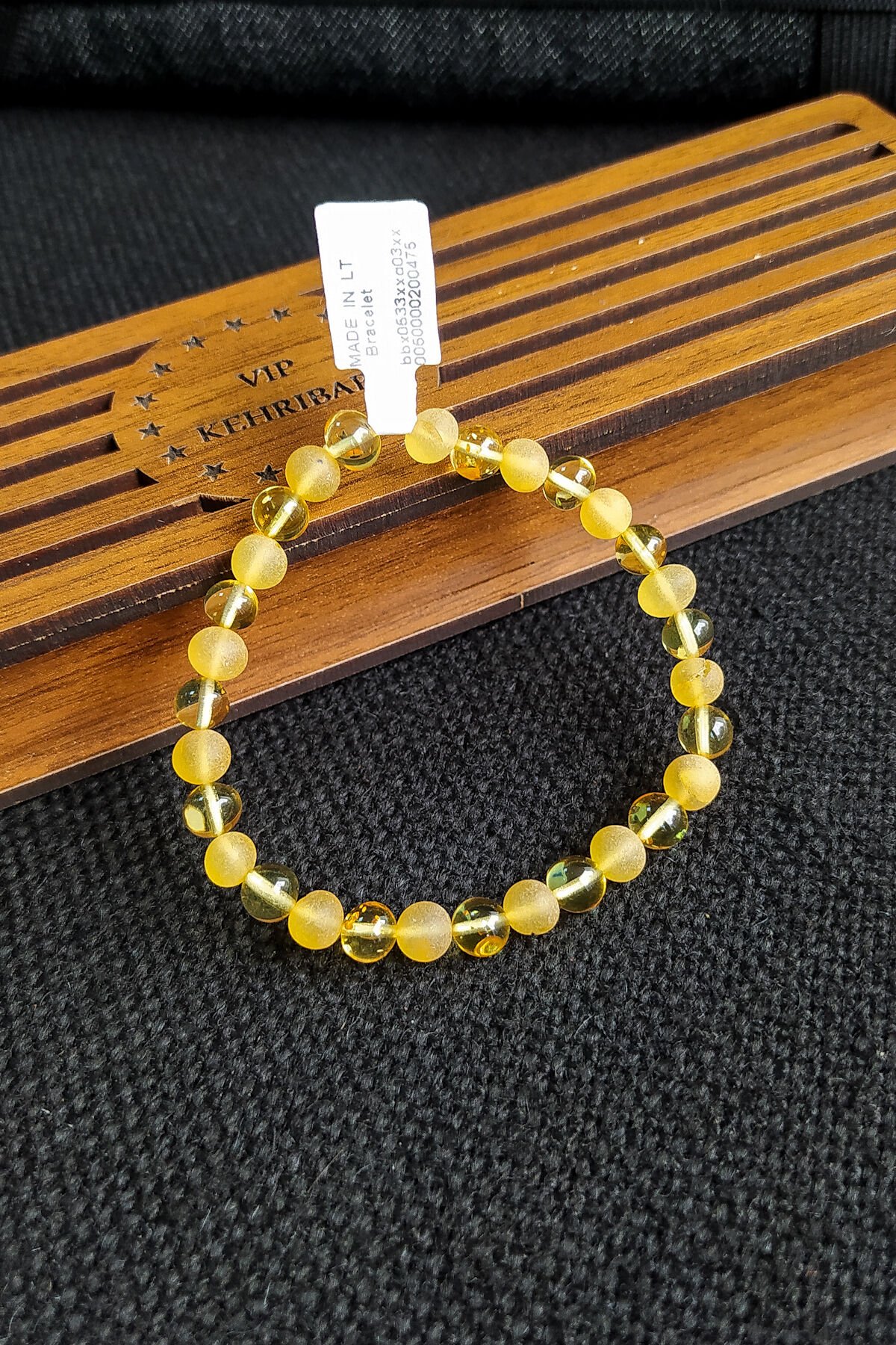 Sertifikalı Yetişkin Şifalı Kehribar Bileklik Baltık Kehribar Bileklik Anne Baba Kehribar Bileklik