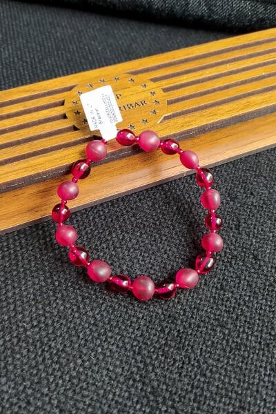 Sertifikalı Yetişkin Şifalı Kehribar Bileklik Baltık Kehribar Bileklik Anne Baba Kehribar Bileklik