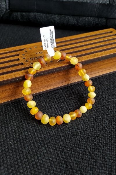 Sertifikalı Yetişkin Şifalı Kehribar Bileklik Baltık Kehribar Bileklik Anne Baba Kehribar Bileklik