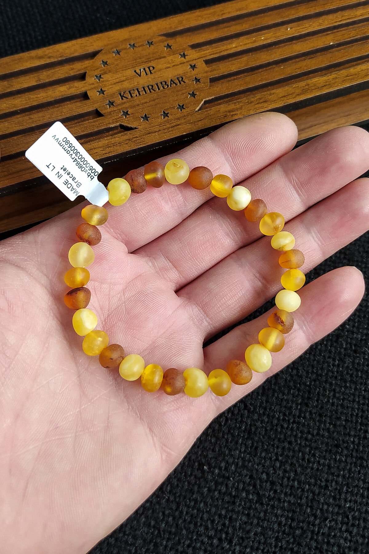 Sertifikalı Yetişkin Şifalı Kehribar Bileklik Baltık Kehribar Bileklik Anne Baba Kehribar Bileklik