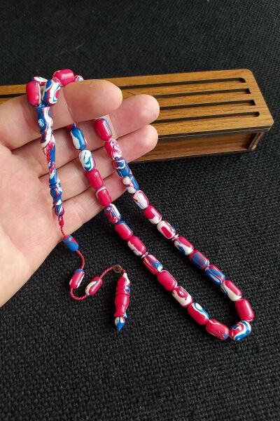 7x11 mm Kapsül Koleksiyonluk Arizona Kehribar Tesbih Fatih Erbabacan Usta İşçilikli Sistemli Tespih