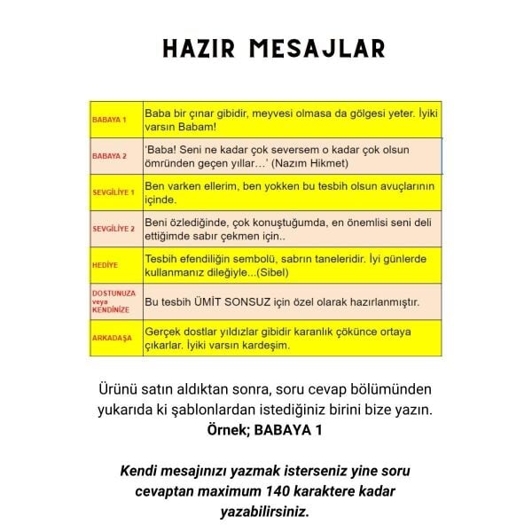 Kişiye Özel 9x12 mm Altın Rengi Ateşi Kehribar Tesbih | Taraftar Tesbih