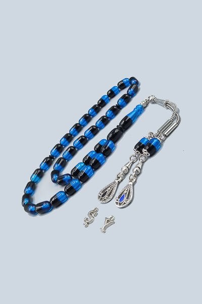 7*10 mm Uçak Camı Tesbih Sıkma Kehribar Tesbih Taraftar Tespih Kapsül Kesim Tesbih