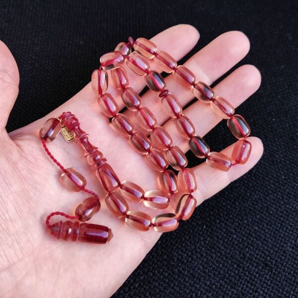 Şeffaf Renk Katalin Tesbih | Ebu Sırr