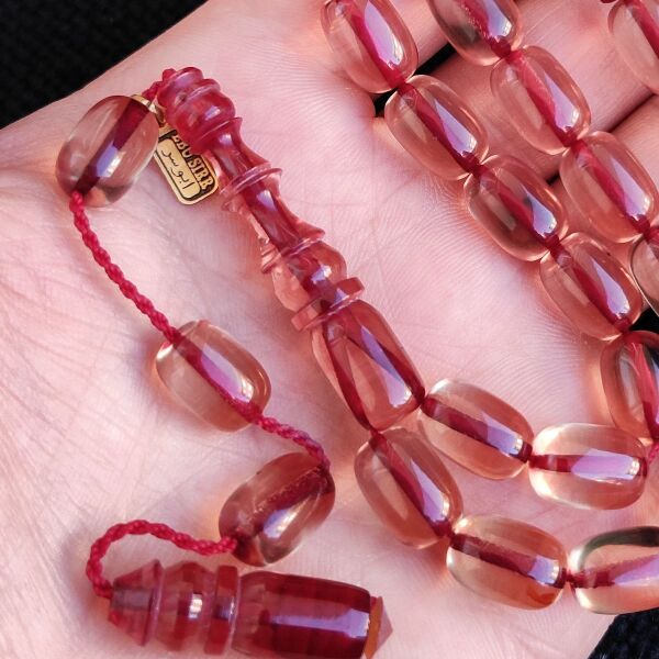 Şeffaf Renk Katalin Tesbih | Ebu Sırr