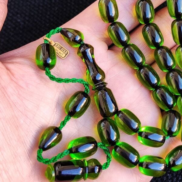 Zümrüt Yeşili Katalin Tesbih | Ebu Sırr