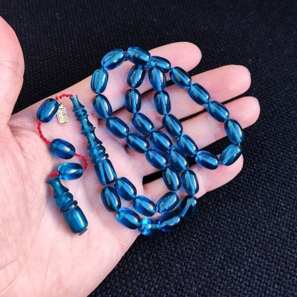 Gök Mavisi Katalin Tesbih | Ebu Sırr