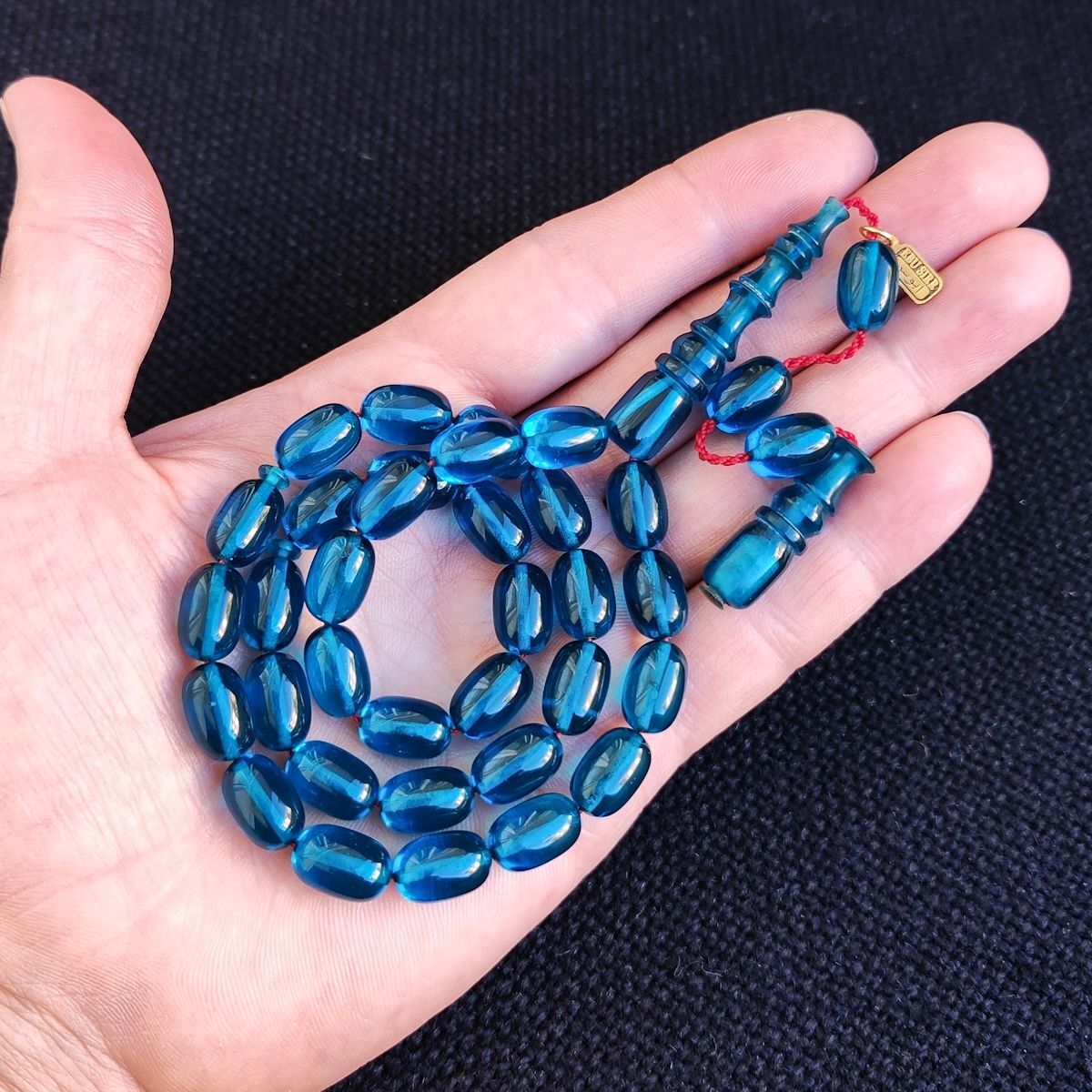 Gök Mavisi Katalin Tesbih | Ebu Sırr