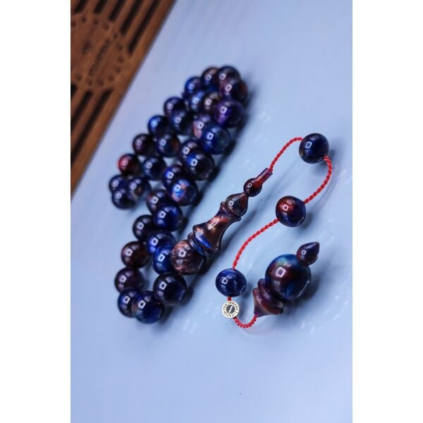 İsme Özel 11 mm Fatih Erbabacan Usta İşçilikli Colorist Tesbih