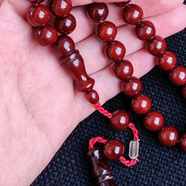 Vişne Rengi Çubuk Sıkma Kehribar | Movador İmzalı