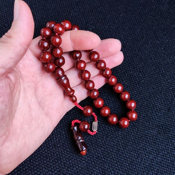 Vişne Rengi Çubuk Sıkma Kehribar | Movador İmzalı