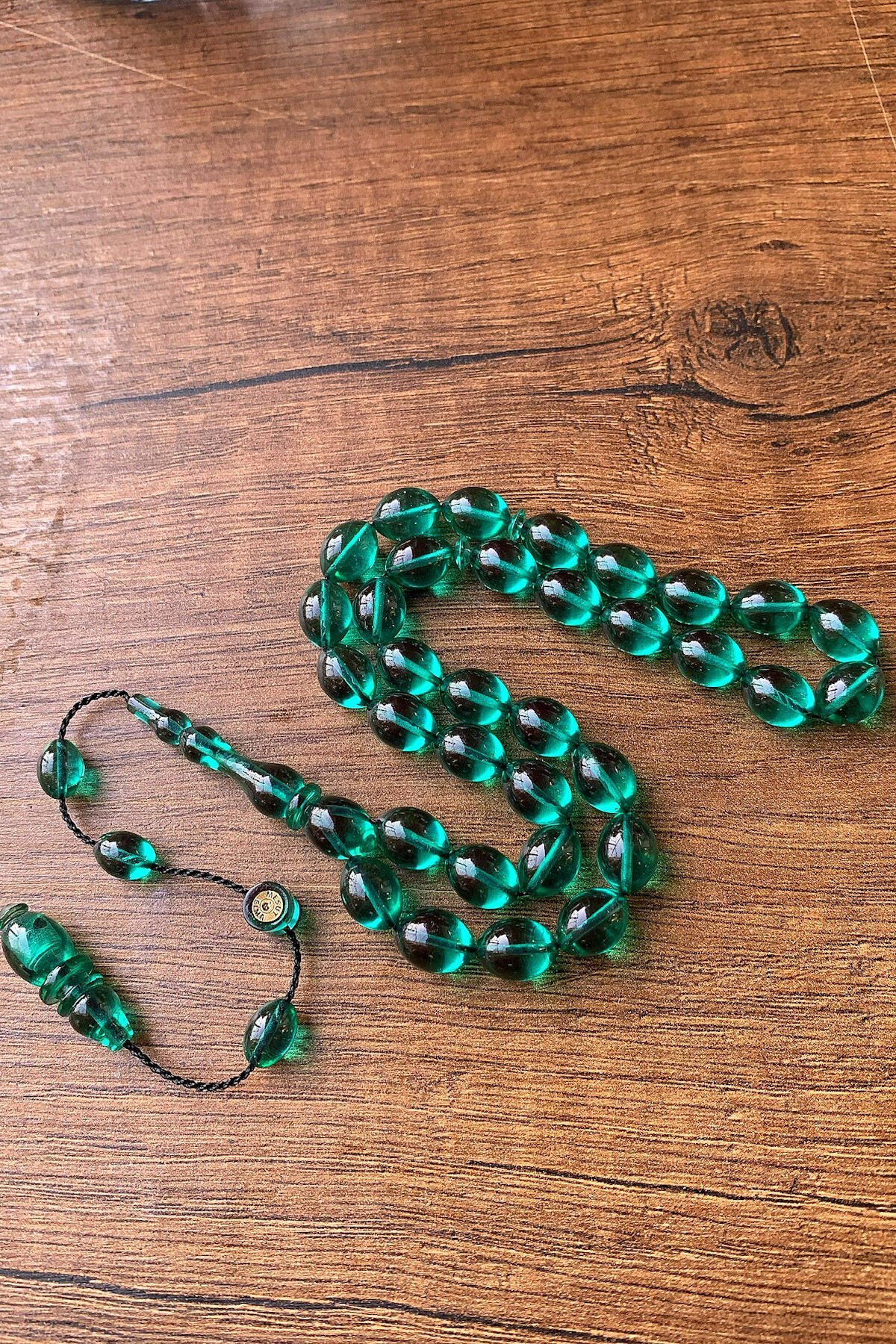 9x11 mm Mesut Elma Usta İşçilikli Zar Kehribar Tesbih İmzalı Üst Düzey Sistemli Tespih