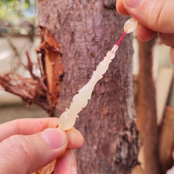 10x13 mm Squeeze Amber Tesbih  - Damla Katkılı Sıkma Kehribar