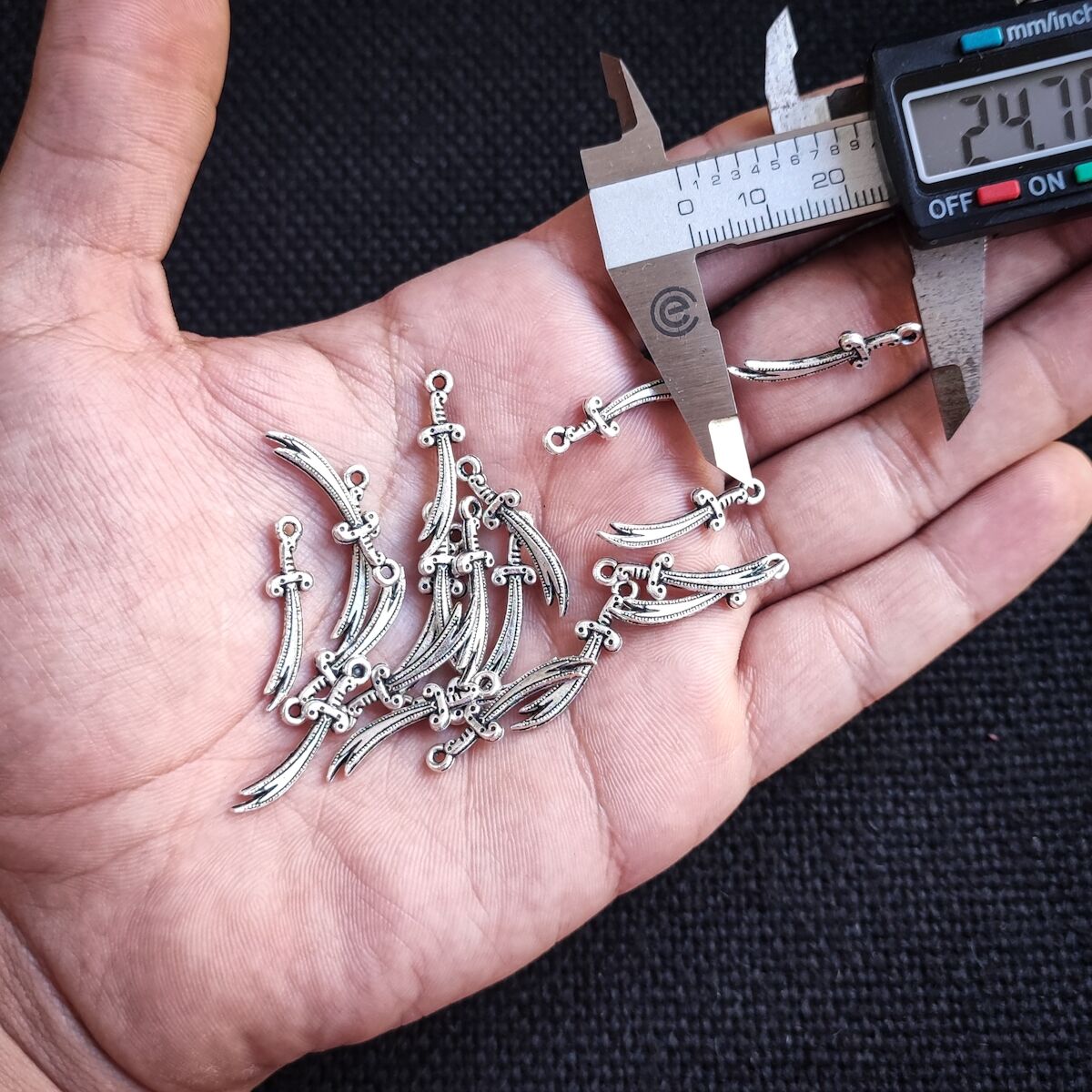 Zülfikar Model Alpaka Sallantı | Tesbih Malzemeleri