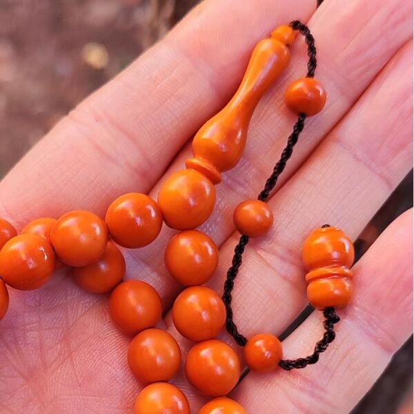 10 mm Küre Alman Fiber Tesbih | Usta İşçilikli Tespih