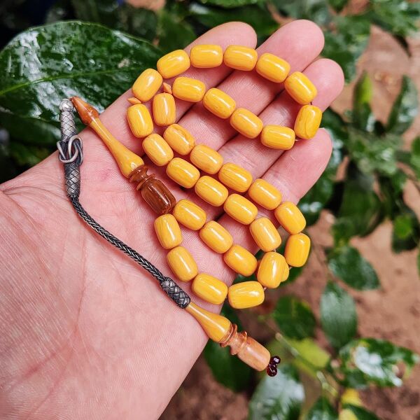 8x12 mm Emine Reşvani Usta İşçilikli Kuka Kombinli Miskevi Katalin Tesbih