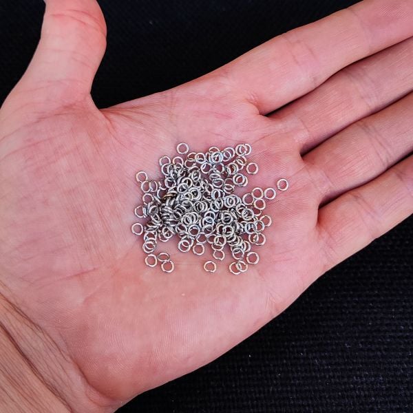 4 mm Kalın Pirinç Halka | Tesbih Malzemeleri
