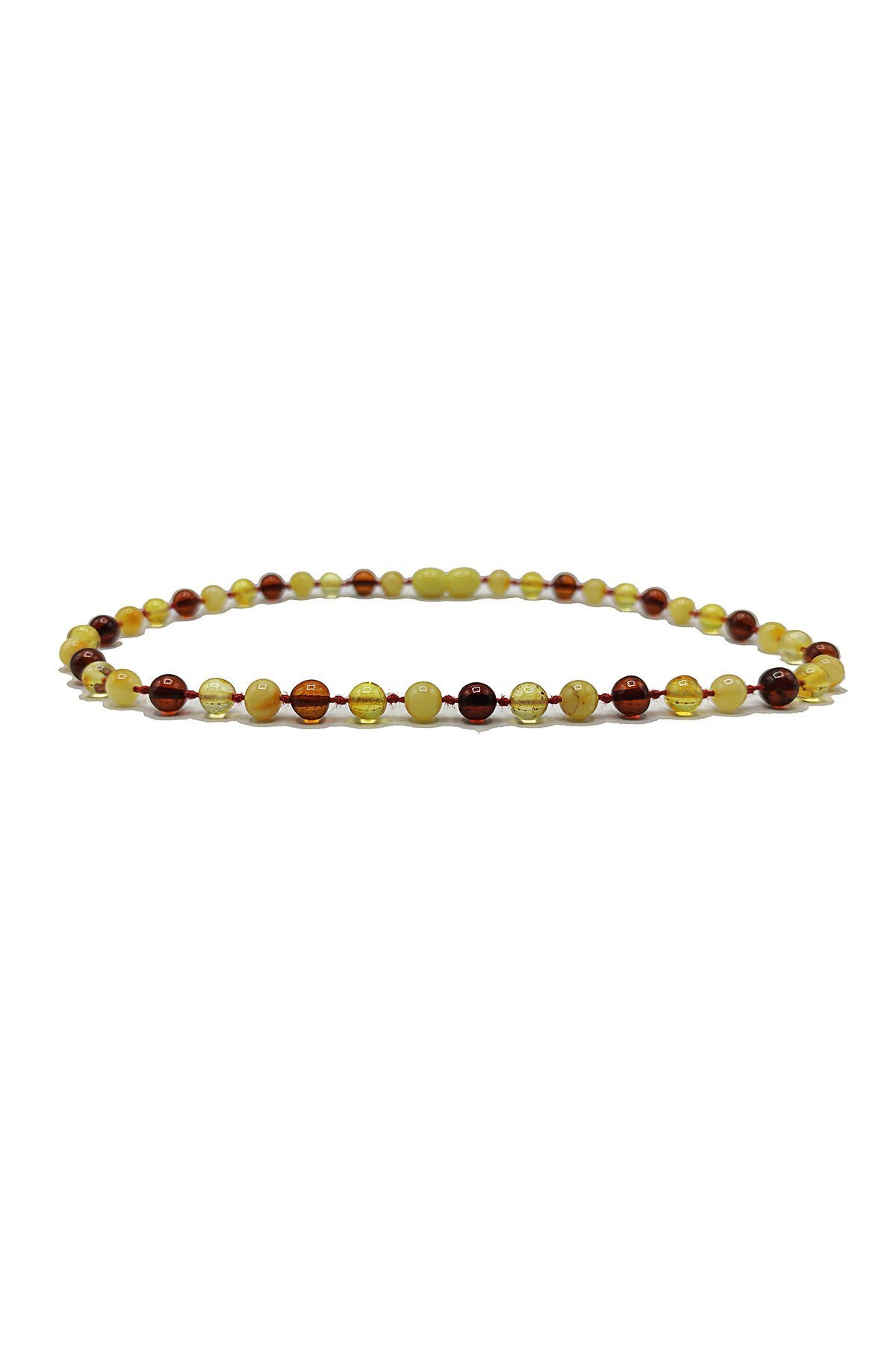 Yedek Klips Hediyeli Sertifikalı Kehribar Kolye Süt Konyak Limon Bebek Diş Kolyesi 0-6 Yaş