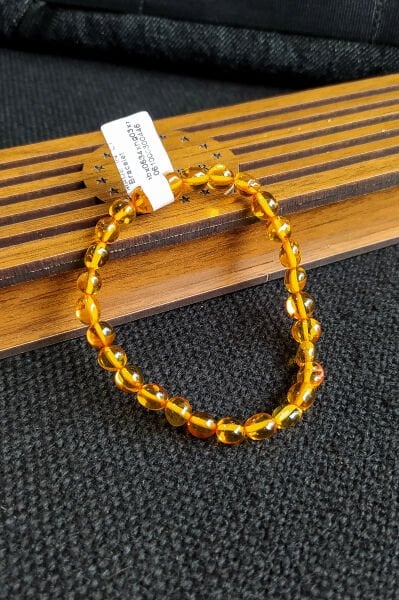 Sertifikalı Yetişkin Şifalı Kehribar Bileklik Baltık Kehribar Bileklik Anne Baba Kehribar Bileklik